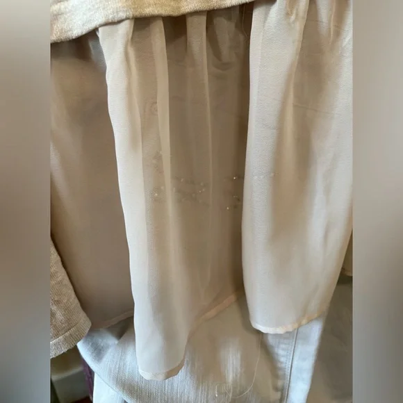 Maurices Light Tan Open Front Cardigan, size M, scarf can be add to purchase - Picture 6 of 9